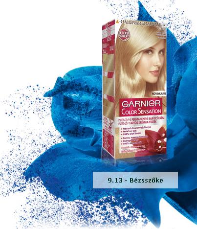 Garnier Color Sensation tart�s kr�mhajfest�k 9.13 - b�zssz�ke